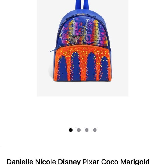 Boxlunch Exclusive - Coco Light Up Marigold Bridge Mini Backpack - Picture 4 of 4
